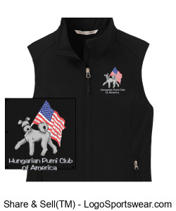 2025 Pumifest Soft Shell Vest - Womens Design Zoom